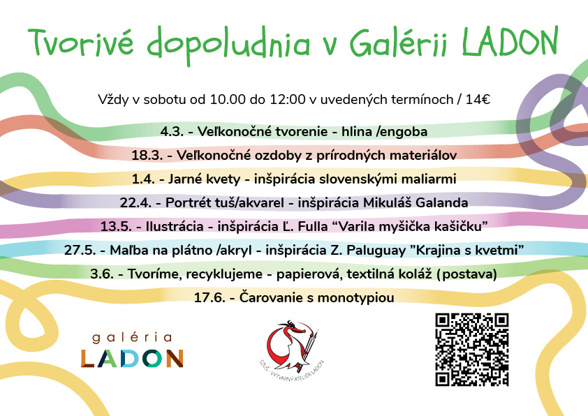 Tvorivé dopoludnia v galérii LADON
